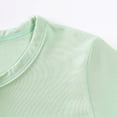 thumbnail image 6 of CAUYDY Infant Boy Sleepers 0 3 6 9 12 18 24 Months Preemie Pajamas for Girl Newborn Long Sleeve Clothes Baby Fall Winter Jumpsuit Sizes 3-6 Months,Light Green, 6 of 9
