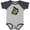 Baseball Heather and Navy, variant on Inktastic Mountain Biking Future Mountain Biker Boys or Girls Baby Bodysuit
