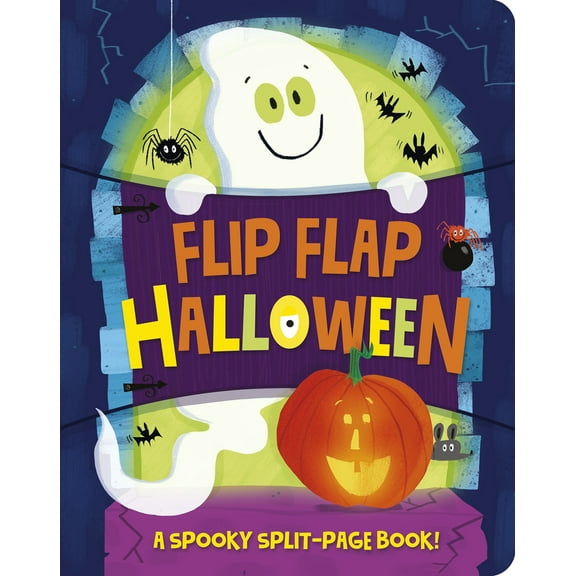 Pre-Owned Flip Flap Halloween: A Spooky Split Page Book! (Board book) 1664351167 9781664351165
