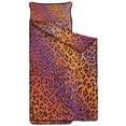 thumbnail image 2 of Orange and Purple Of Leopard Print Toddler Nap Mats for Kids Preschool,Sleeping Mat Bag or Kids,Toddler Sleeping Bag,Toddler Nap Mat or Daycare, 2 of 6