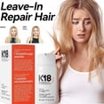 thumbnail image 2 of K18-mascarilla de reparación Molecular sin aclarado para el cabello, reparación profunda de queratina y cuero cabelludo, tratamiento para el cuidado del cabello, 50ml, 2 of 4