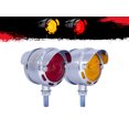 thumbnail image 1 of Plafón Direccional Redondo 18 Leds Gel Rojo Ámbar Tunelight-Renovatio 30864110 12-24 Volts, 1 of 7