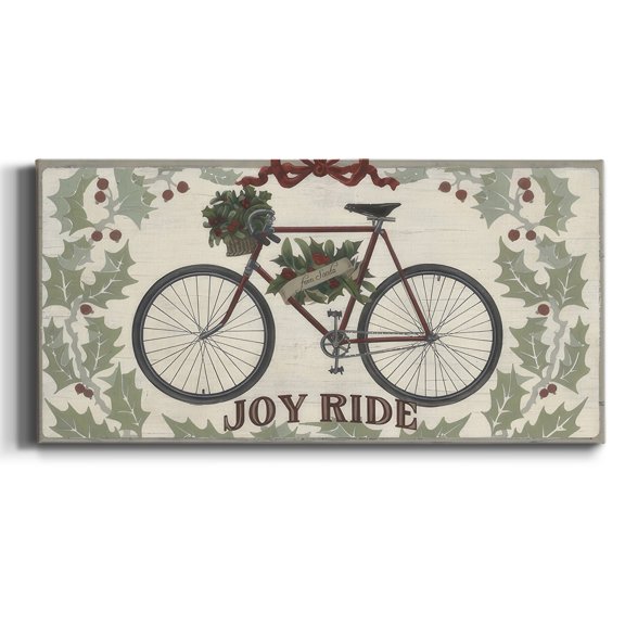 Joyride Santa Collection C- Gallery Wrapped Canvas