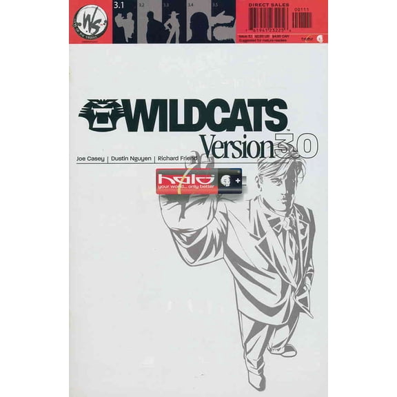 WildCats Version 3.0 #1 VF ; WildStorm Comic Book
