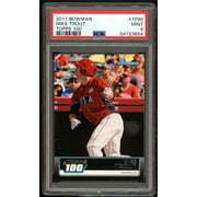 Mike Trout Rookie Card 2011 Bowman Topps 100 #TP90 PSA 9