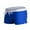 Blue A, variant on Swim Trunks for Mens Double pocket zipper board shorts Summer Holiday Beach surfing Swim Trunks Quick Dry Bathing Suits Solid color Boxers swim trunks S-XL