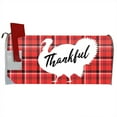 thumbnail image 2 of VWAQ Holiday Mailbox Covers Magnetic Thanksgiving Home Decor - 25.5"H X 20.75"W MBM51 RED, 2 of 4