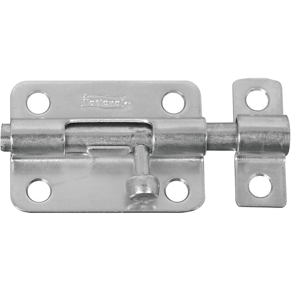 National Hardware N151-555 2 Pack V834 3in. Barrel Bolt, Zinc Plated