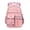 Pink, variant on British Style Color-Block Lightweight Elementary School Backpack, Fashionable Water-Repellent Student Bookbag for Daily Commute Travel, Casual Simple Daypack with Padded Straps