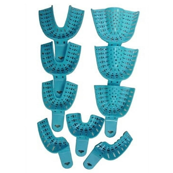 BLUE IMPRESSION TRAYS 12ASSORTED
