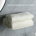 thumbnail image 3 of serony Storage Rack Bath Holder Shower Shelf Fine Workmanship Load-bearing Household Accessories Long-lasting Clothing Hook Type 2, 3 of 9