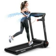 thumbnail image 1 of Tapis Roulant Électrique Pliant SuperFit 3 Hp avec Haut-Parleur Rouge, 1 of 10