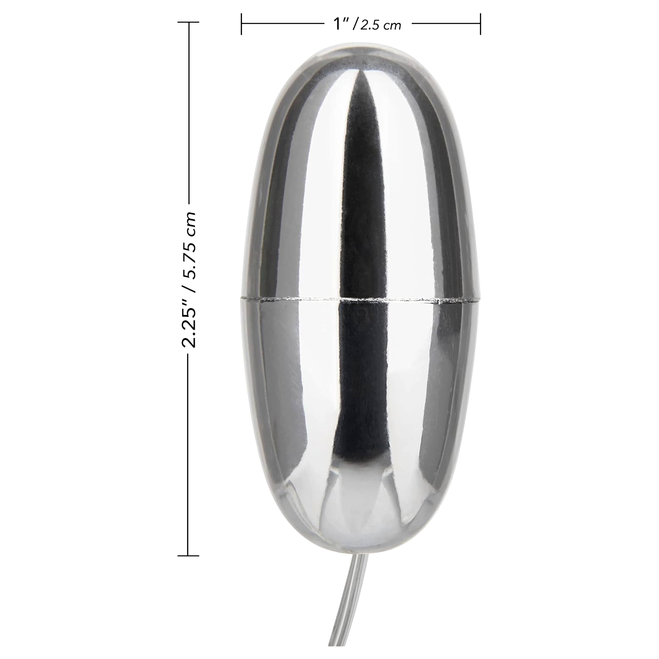 CalExotics Silver Vibrating Bullet