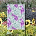 thumbnail image 2 of SKYSONIC Dolphins Water Drop Double-Sided Printed Garden House Sports Flag - 28x40in Polyester Decorative Flags for Courtyard Garden Flowerpot, 2 of 2