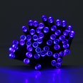 thumbnail image 4 of Aleko 100LEDBLUE-UNB 35 ft. 100 LED Solar Powered Decorating String Lights - Blue, 4 of 6