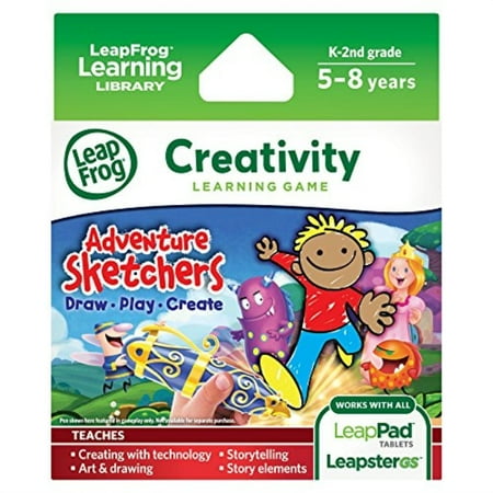 LeapFrog Adventure Sketchers! Draw, Play, Create Learning Game (for LeapPad Tablets and (Best Way To Draw On Ipad)