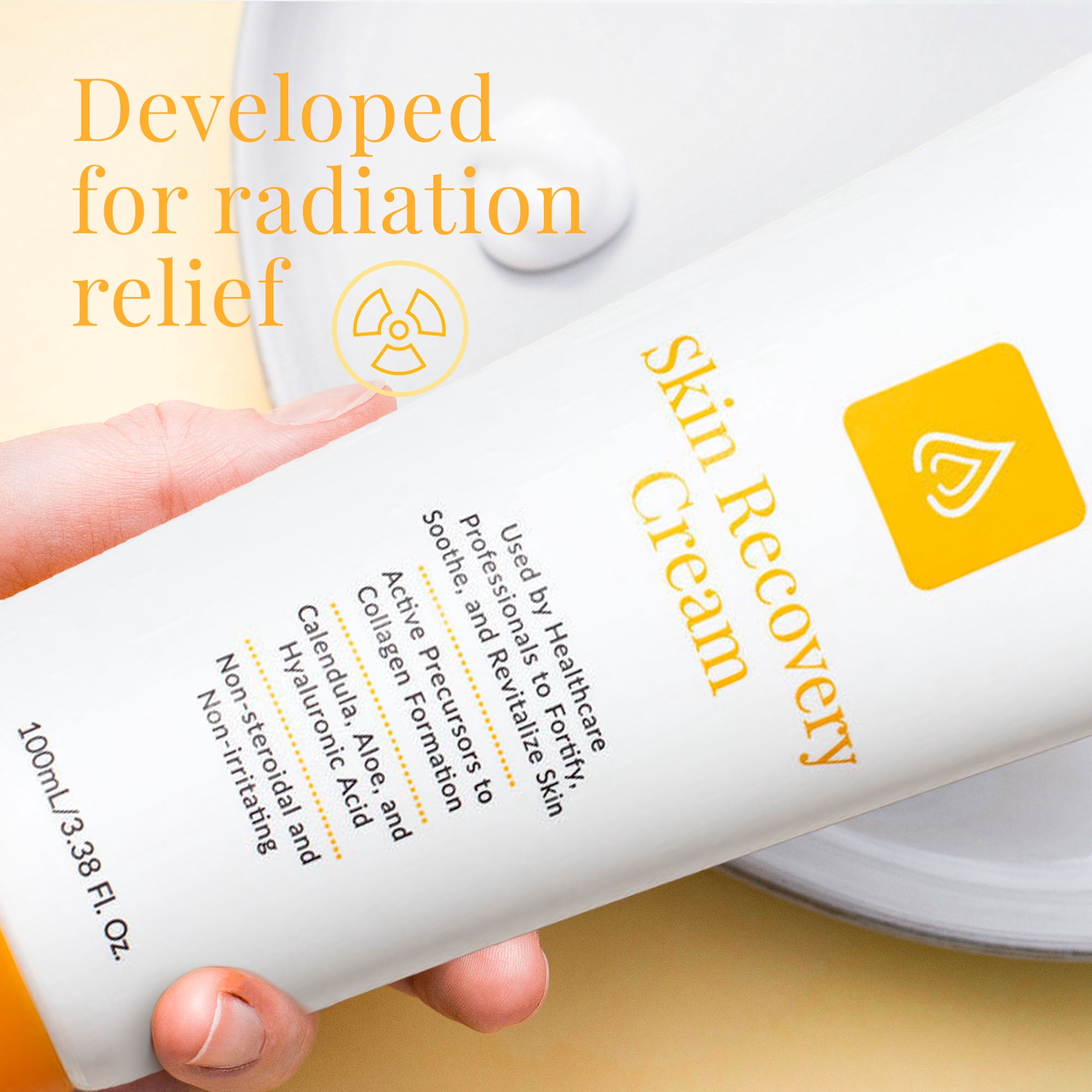 Rejuvaskin Skin Recovery Cream with Aloe Vera - Super Moisturizing Skin Cream for Dry, Parched, Itchy, and Sensitive Skin - Skin Recover Cream - Cream for Radiation Patients -100 ml