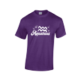 thumbnail image 2 of Respect My Tshirt - Aquarius Zodiac Sign Graphic T-Shirt, Astrology Symbol Design, Crew Neck, Purple, 2X, 2 of 5