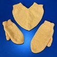 thumbnail image 2 of Heart Shape Flip Top Mittens Gloves for Couples Women Men Winter Warm Cold Weather Gear Stylish Convertible Fingerless Gloves for Outdoor Exercise Daily Wear, 2 of 5