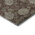 thumbnail image 4 of Addison Rugs Mayfield Washable Transitional Floral Merlot Rectangle Rug, 1'8" x 2'6", 4 of 5