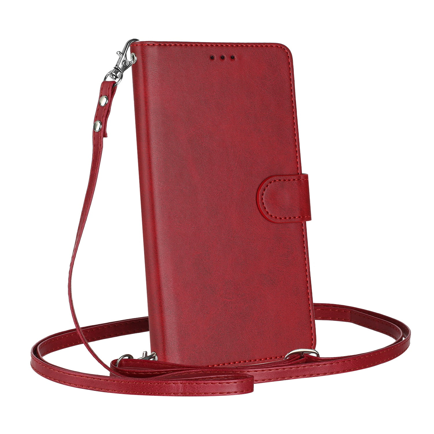 Samsung Galaxy A71 5G Case ,RFID Blocking Cover Crossbody Lanyard Flip Leather Wallet Case for Samsung Galaxy A71 5G