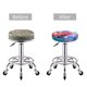 thumbnail image 5 of Balery Bright Flowers Fundas de asiento para taburete de bar redondo de tela de terciopelo ajustables que protegen de arañazos y manchas para sillas de 14 a 17 pulgadas.-13 inch, 5 of 7