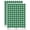 Dark Green, variant on Letter T Uppercase Felt Marker Font 200+ Round Stickers - Dark Green - Gloss Finish - 0.50" Size