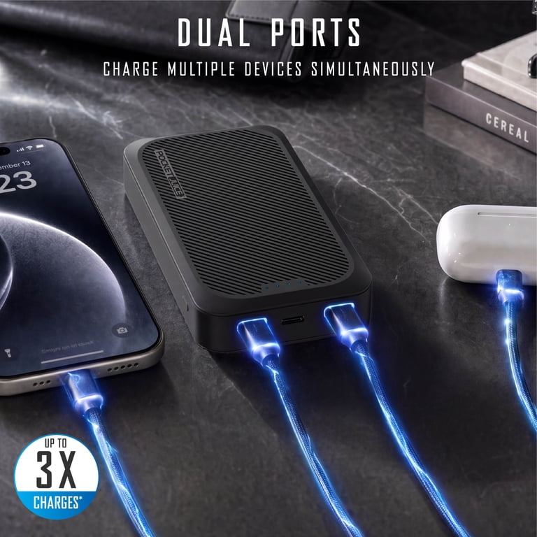 Pocket Juice Endurance AC 10,000mAh, Portable Power Bank Charger