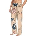 thumbnail image 6 of Naloa Cute Ink Drawn Elephants Pajama Pants Men, PJ Bottoms, Sleep & Lounge Pants-X-Large, 6 of 6