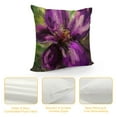 thumbnail image 4 of Nawypu Watercolor Orchid Throw Pillow Covers Purple Flower Floral Cushion Cases Decorative Pillow Cases for Couch Sofa Bedroom, 4 of 5