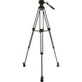 thumbnail image 4 of E-Image GA752T 3-Section Aluminum Tripod with GH06 Video Head and Mid-Level Spreader, Black, 4 of 10