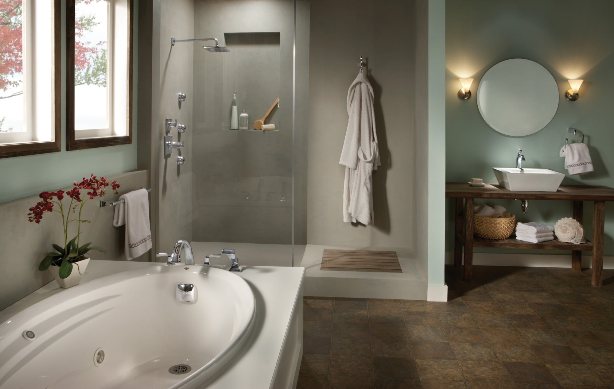 Delta Dryden Roman Tub with Hand Shower Trim, Stainless