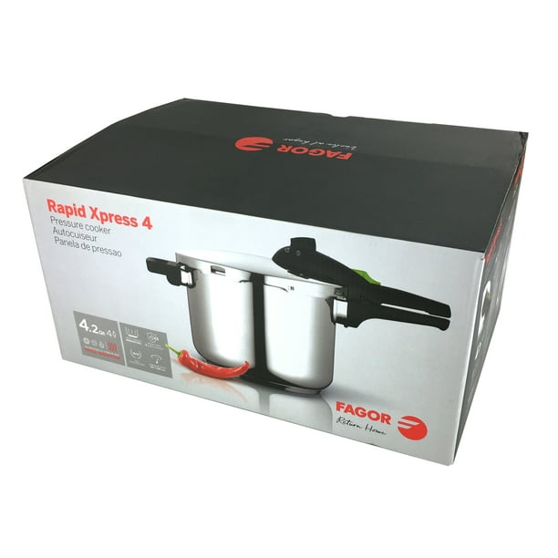 Fagor Rapid Xpress 4+6L Pressure Cooker - Stainless 