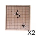 thumbnail image 1 of Juego de Weiqi,Accesorios para modelos de juegos Weiqi en miniatura para casas de muñecas,Casa de muñecas moderna a escala 1:12,lindos mini juguetes,Accesorio de ajedrez para fiesta de, 1 of 8
