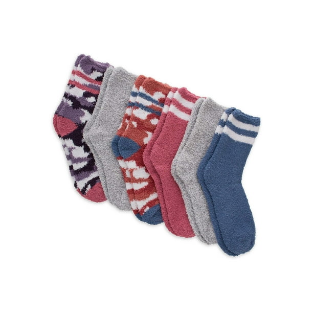 Hanes Women's Cozy Crew Sock, 6 pack