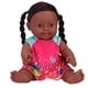 thumbnail image 3 of Muñeca De Niña, Hermosa Muñeca Para Niños Negra Africana De 30 Cm, 3 Colores Opcionales Para Entretenimiento, Juegos De Rol Para Bebés Y Niños ANGGREK Otros, 3 of 8