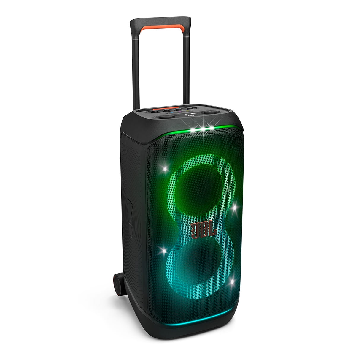 JBL PartyBox Stage 320 Portable Party Speaker Bundle with Wireless Microphone System (Black)