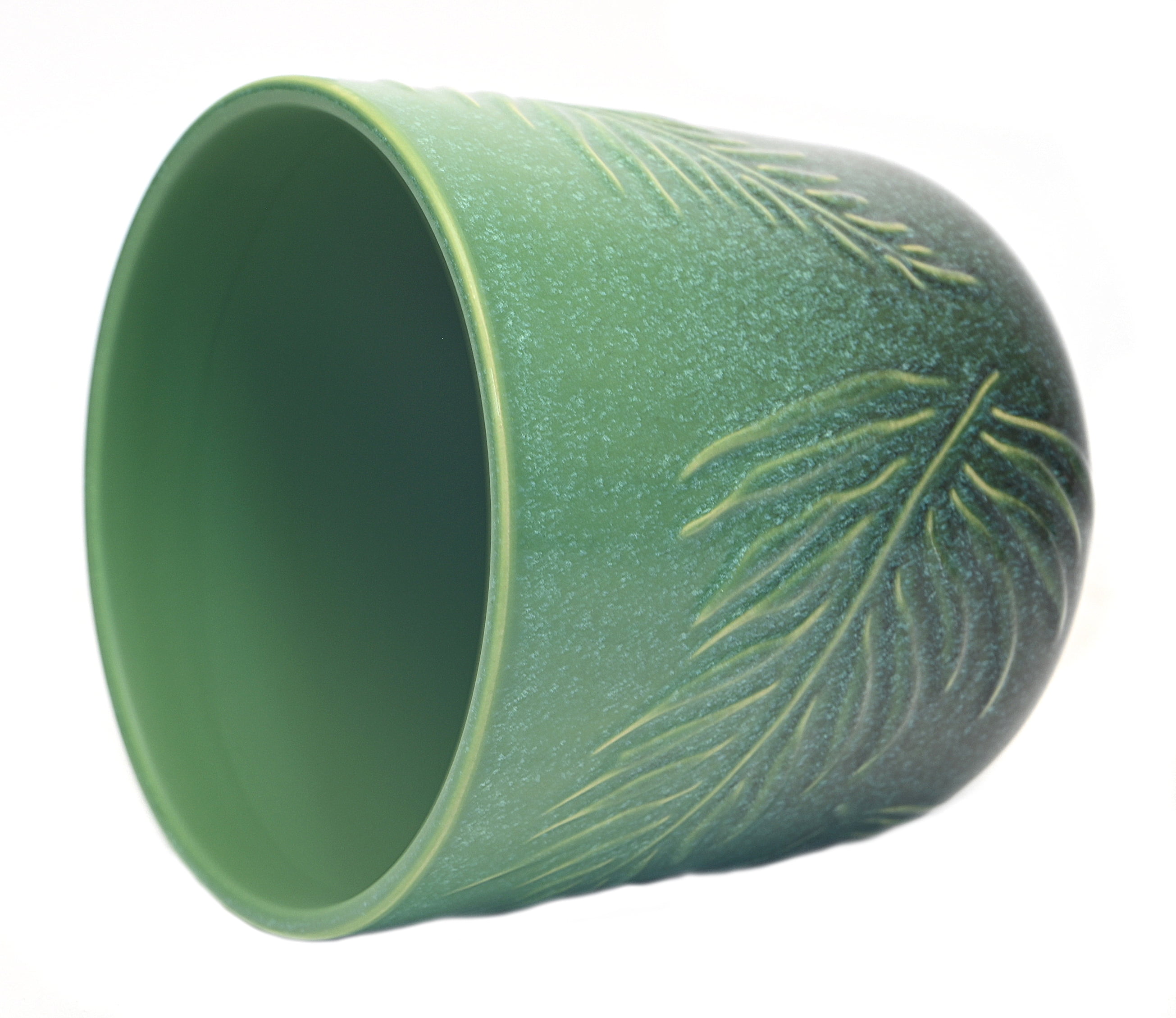 Better Homes & Gardens 8-Inch Ceramic Planter with Botanical Design