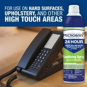 Microban® 24 Professional Sanitizing and Disinfecting Spray, 15 oz