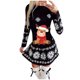 thumbnail image 1 of Vestidos de Navidad Para Mujer Moda Otoño E Invierno Manga Larga Navidad Impreso Cuello Redondo Vestidos Largos Odeerbi ODB198590, 1 of 5
