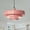 PINK, variant on Mid Century Pendant Lamp 1-Light Ceiling Pendant Light 3-Layer Shade Design E26 Vintage Metal Flush Mount Light Fixtures For Dining Table Kitchen Island Hallway