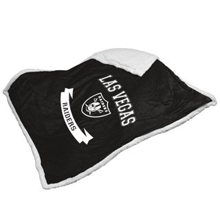 Northwest NFL Las Vegas Raiders Oversized Silk Touch Throw Blanket, Team  Colors, 55 x 70