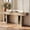 Beige | 63in Length, variant on OMCHOM 63'' Wood Console Table Entryway Sofa Table with USB Charging Station, Narrow Behind Couch Storage Shelves for Hallway Foyer Luxury Villa Hotel Lobby(Beige)