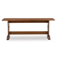 thumbnail image 4 of Linon Winsteria 3-Piece Farmhouse Indoor Corner Dining Nook Set with Storage, Natural Pine, 4 of 27