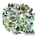 thumbnail image 5 of 35pcs Forest Animals Stickers Nature Stickers Wildlife Trees Stickers PVC Sticker Pack for Luggage Phone Suitcase, 5 of 9