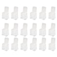 thumbnail image 1 of Paquete de 18 Premium TríPtico 4 Pulgadas de Porta Folletos,de Plástico Montaje En Pared Organizador, 1 of 8