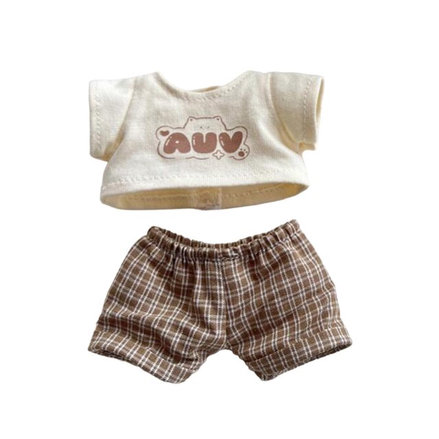 Ropa para muñecas de 6 pulgadas Perfecl Adorable Disfraces Pantalones Trajes de vestir