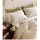 thumbnail image 2 of Xiao Hua Juego de sábanas, juego de sábanas y fundas de almohada, juego de cama individual, ropa de cama de hotel, decoración del hogar (blanco), 2 of 5