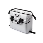AO Coolers Carbon Soft Cooler with High-Density Insulation, Silver, 24-Can