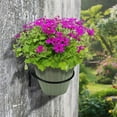 thumbnail image 4 of Howish plant holder wall mount 1 set of Flower Pot Holder Wall Mounted Plant Stand Rack Indoor Outdoor Flower Pot Holder(5.91"X5.91"X3.03"), 4 of 9